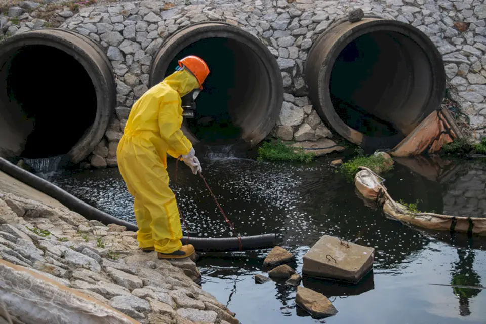 Bonifica di corsi d'acqua superficiali